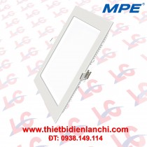 Đèn led panel vuông âm trần 15w MPE-SPL-15T
