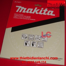 Lưỡi cưa hợp kim Makita P-71071 (230 X 40T)
